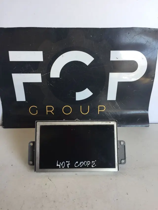 Pantalla multifuncion Peugeot 407 Referencia original : 9660384980