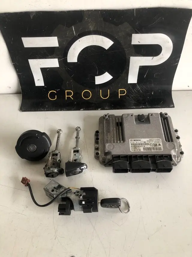 kit de arranque peugeot partner 3 1.6 hdi ECU Bosch ref : 0281013872 - 9664843780 EDC16C34