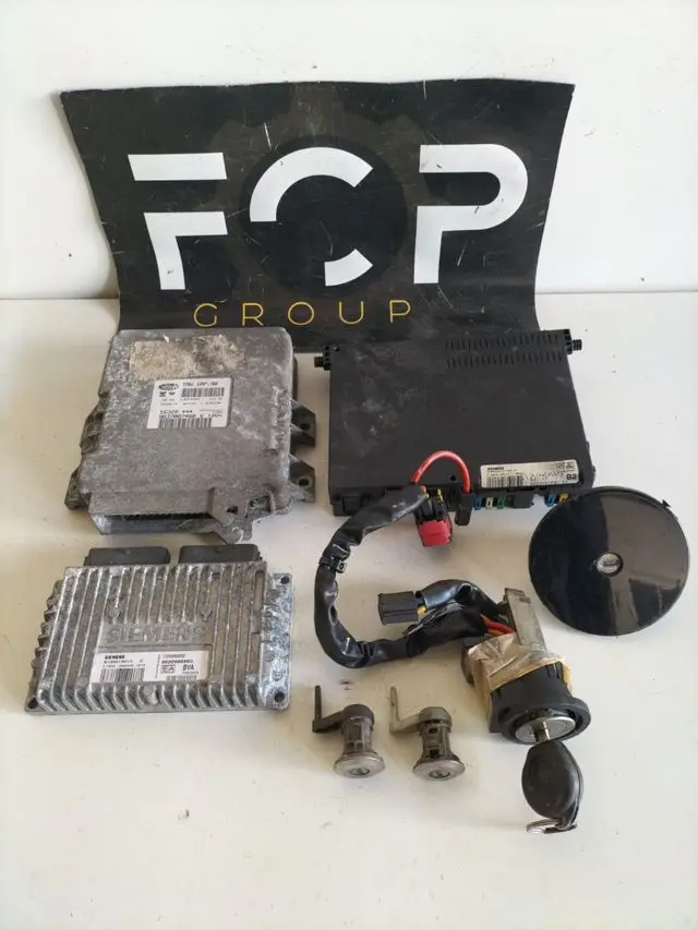 Kit de arranque Peugeot 206 gasolina automatica ECU Motor Magneti Marelli : IAW AP.90 9637087480 ECU caja de cambio automatica : S108518010 - 9636988880 BSI Ref : S105872300 - 9626460880