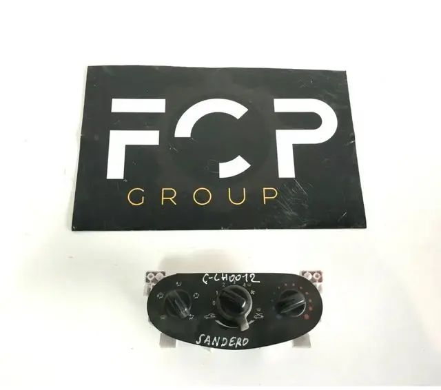 Mando de calefacción Dacia sandero Referencia original : T1001640A