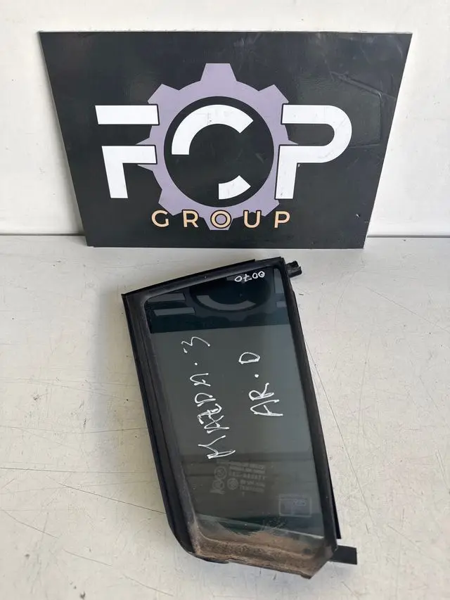 Cristal / ventanilla / Custudia  de puerta trasero derecho para Mazda 3 2003-2009