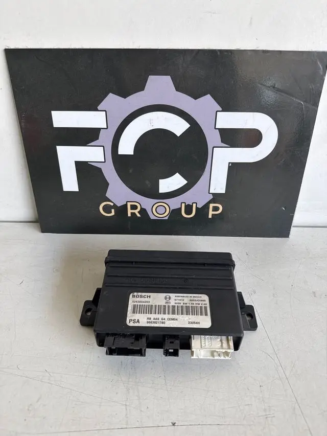Centralita aparcamiento Citroën c4 picasso Referencia BOSCH : 0263004203 Referencia PSA : 9663821780
