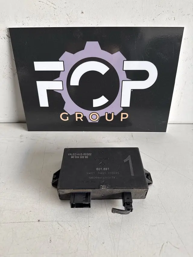 Modulo electronico de aparcamiento peugeot 807 / citroën referencia original: 9650400280