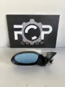 Espejo retrovisor izquierdo BMW Serie 1 E81 / E87 , 5 pines - Cristal azul. - Carcasa blanca.