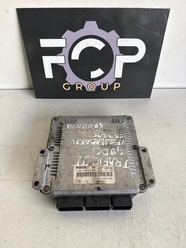 Centralita motor UCE Bosch Renault Trafic 2 1.9 dci Referencia Bosch : 0281010633 Referencia Renault: HOM8200051609