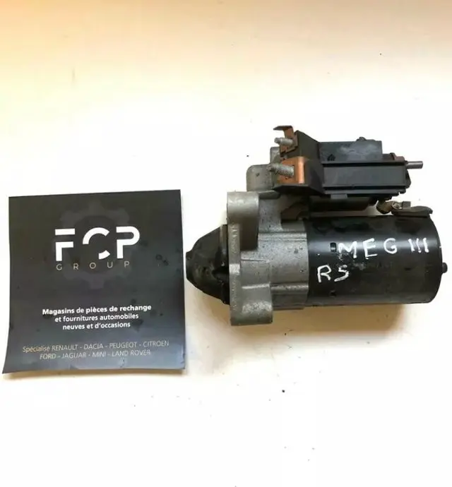 Motor de arranque RENAULT MEGANE 3 RS 2.0L TURBO 250/265/275 CH