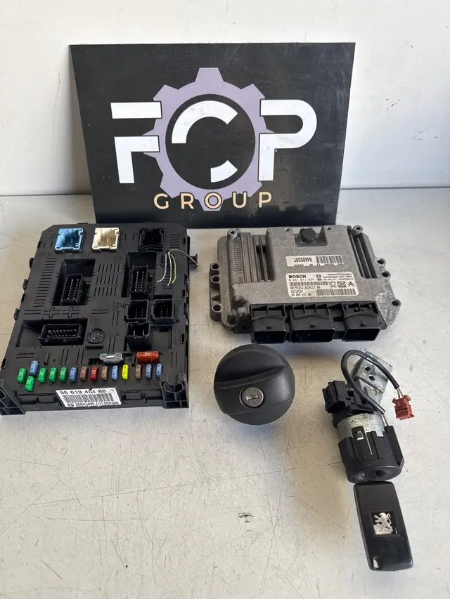 Kit de arranque Peugeot 307 1.6 HDI ECU BOSCH Referencia : 0281011634 Referencia PSA : 9660324180 BSI Referencia : 9661940480