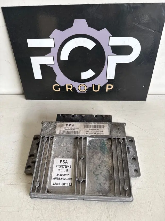 Centralita de motor Peugeot Citroen Sagem S2PM-380 Referencia original : 9654528280 - 9642222380