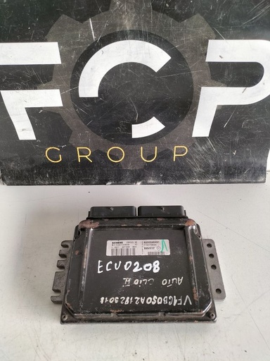 [ECU0208] Centralita motor Renault Referencia original : 8200046491 - 7700114024  /Referencia siemens : S110010303 Sirius 32  Renault clio automatica 1.4 gasolina