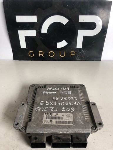[ECU0084] Centralita motor bosch peugeot 607 2l hdi      Referencia original : 9654695180
Referencia Bosch : 0281011781