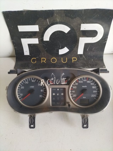 [C-TACH0100] Cuadro de instrumentos Renault Clio 3           Referencia original :  8200059776
