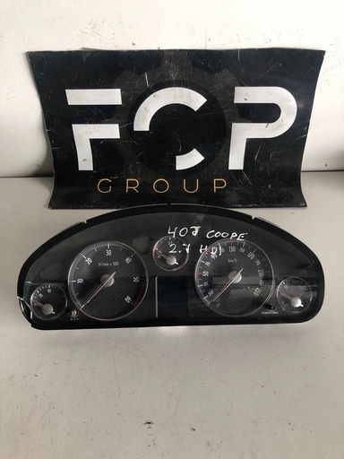[C-TACH0087] Cuadro de intrumentos Peugeot 407 2.7 V6 Hdi Referencia original  : 9654815080