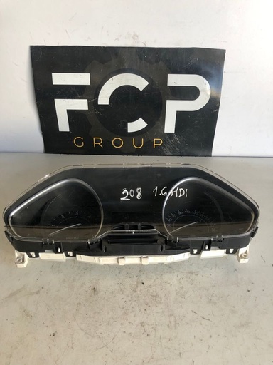 [C-TACH0015] Cuandro de instrumentos peugeot 208  1.6 HDIreferencia original :  9675182780 / 9678558780