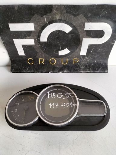 [C-TACH0034] Cuadro de instrumentos Renault Megane 3               con 117409 km     
Referencia original : 248100324R