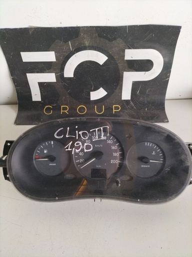 [C-TACH0082] Cuadro de instrumentos Renault Clio II   1.9D         
Referencia original :  7700428506