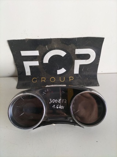 [C-TACH0115] Cuadro de instrumentos Peugeot 3008 F2 1.6 HDI  Referencia original : 9806268180