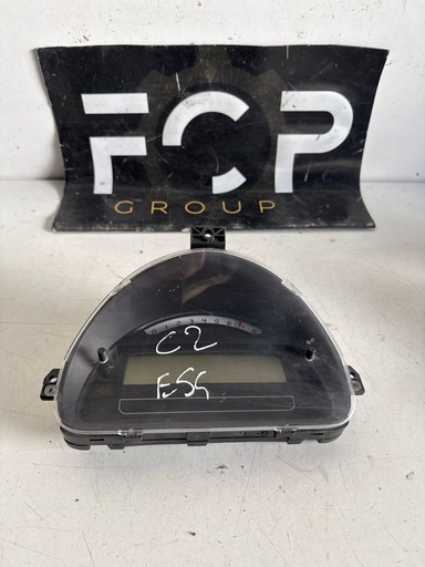 [C-TACH0152] Cuadro de intrumentos Citroën C2  Gasolina             Referencia original : 9660225780