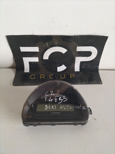 Cuadro de instrumentos Citroën C2 1.4 VTS gasolina caja de cambio automatico Referencia original : 9660225980