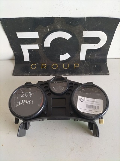 [C-TACH0186] Cuadro de intrumentos Peugeot 207               Referencia original  : 9665661580