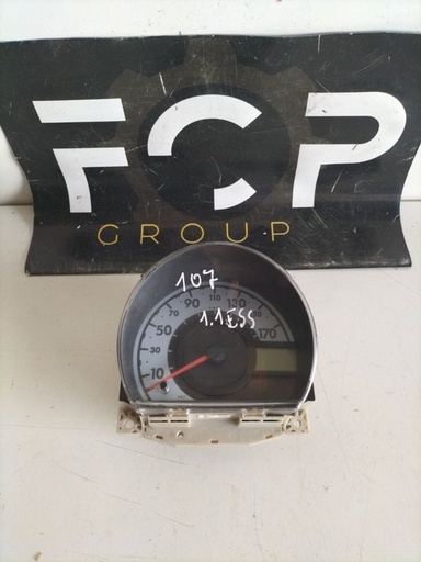 [C-TACH0195] Cuadro de intrumentos Peugeot 107 / Citroen C1 / Toyota Aygo
referencia original : H1383800-OH132