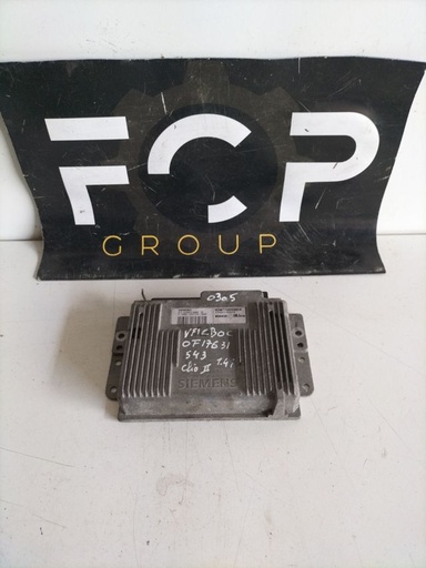 [ECU0305] Centralita motor Renault
Referencia original Renault : 7700108814
Referencia original Siemens : S115301100