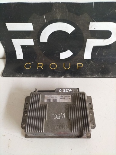 [ECU0327] Centralita motor Renault
Referencia original Renault : 7700860337 - 7700102317
Referencia Siemens : S115300201