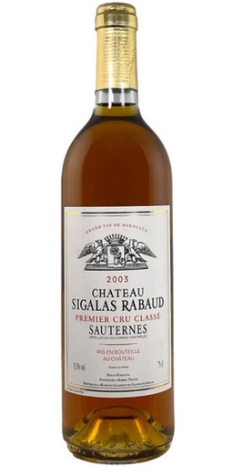 [VIN0001] Chateau Sigalas Rabaud 2003 Premier Grand Cru Classe