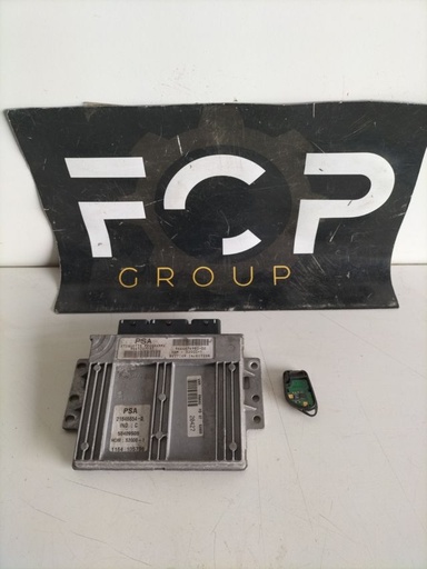 [ECU0280] Centralita motor Peugeot Citroën 1.8 +Plip
Referencia original : 9645027280