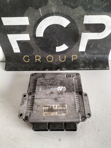 [ECU0189] Centralita motor Renault Referencia Bosch :0281001934 Referencia Renault : 8200039569 / 820007093