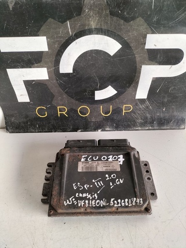 [ECU0207] Centralita motor Renault Referencia original : 7700112451 - 770011471 Referencia siemens : S110030204 Sirius 32