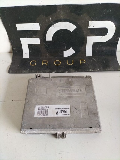 [ECU0366] Centralita motor Renault R19 Referencia original : 7700749946 - 7700862148 Referencia Siemens : S101718103