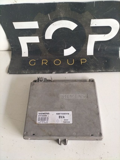 [ECU0391] Centralita motor Renault Referencia original : 7700861419 - 7700873488 Referencia Siemens : S111726206