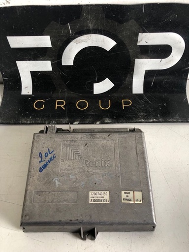 [ECU0455] Centralita motor Renault R21/R25/Espace 2.0 gasolina Referencia Original : 7700740150 - 7700731803 Referencia Renix : S100805101