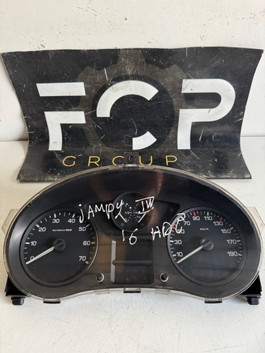 [C-TACH0257] Cuadro de intstrumentos Citroen Jumpy / Peugeot Expert Referencia original : 1401106580