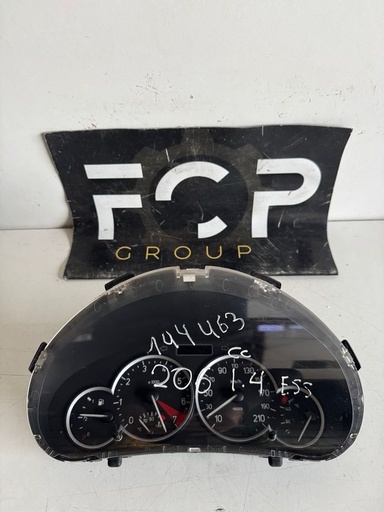 [C-TACH0259] Cuadro de intrumentos Peugeot 206 1.4 Gasolina con 144463 km Referencia original : 9656696680