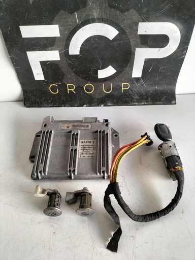 [KIT0006] Kit de arranque Renault Clio 2 ECU Sagem Safir Referencia  Renault : 82000031653 - HOM700868294