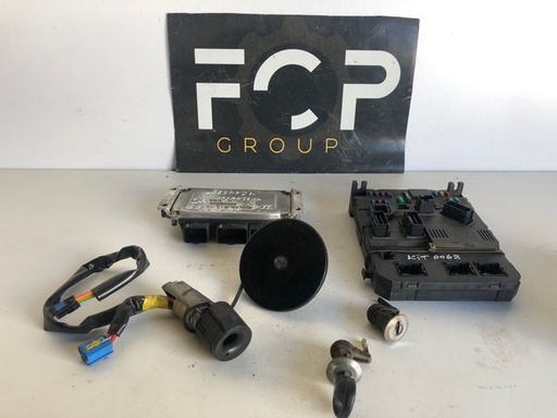 [KIT0016] Kit de arranque Peugeot 206 1.4 16V Gasolina ECU Bosch Referencia : 026207477 / Referencia original : 9643218980 / BSI  Referencia : 9646777380 / S118085210