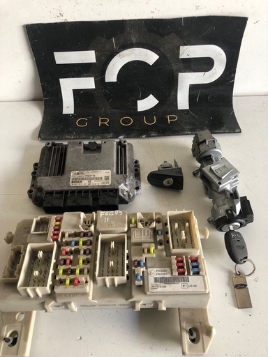 [KIT0019] Kit de arranque Ford Focus 1.6 Tdci ECU Motor referencia original 7M51-12A650-UA ECU Referencia Bosch : 0281012487 Caja de fusible : 97RA-00 0001 - 97RA-01 2018 - 160507 -164227