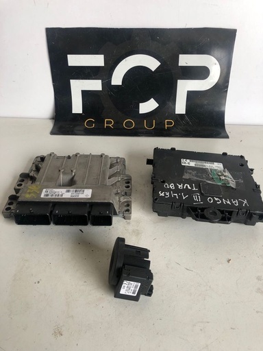 [KIT0027] Kit de arranque Renault Kangoo 1.4 gasolina turbo EMS3150 ECU Continental Referencia : S180158109 ECU Referencia original : 237104073R