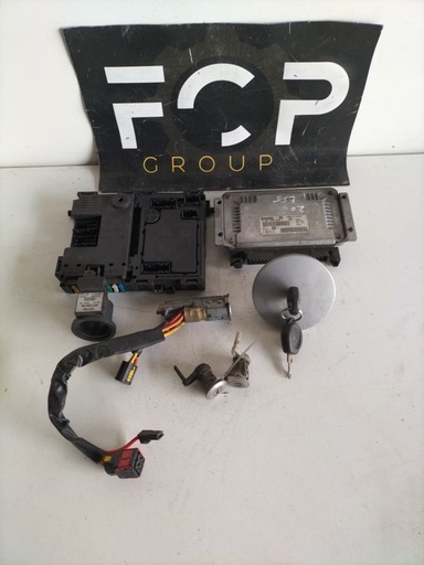 [KIT] kit de arranque Peugeot 206 gasolina ECU BOSCH Referencia : 02261206216 / ECU Referencia original : 9632693980  / BSI RÉF : 9626460880 - S105872300
