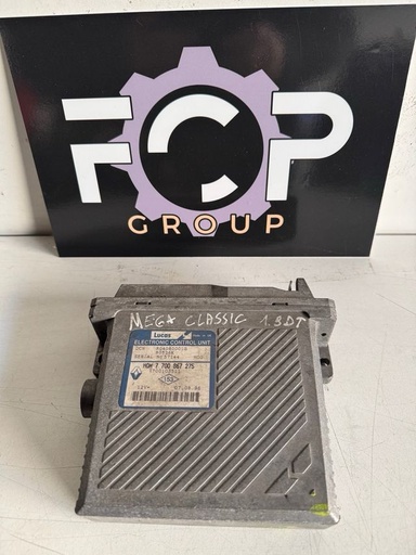 [ECU0175] Centralita Motor Renault 1.9 DT lucas Electronic control unit DCN Referencia original : 7700867275 - 7700103511