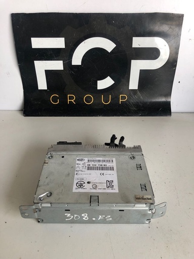 [RAD0006] Sistema navegación radio gps magneti marellipeugeot 308 desde 2013 / 508 Referencia original : 9810475880