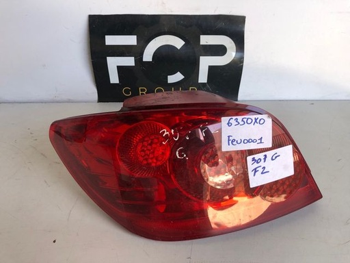 [FEU0001] Piloto izquierdo Peugeot 307 F2 (2005-2008)