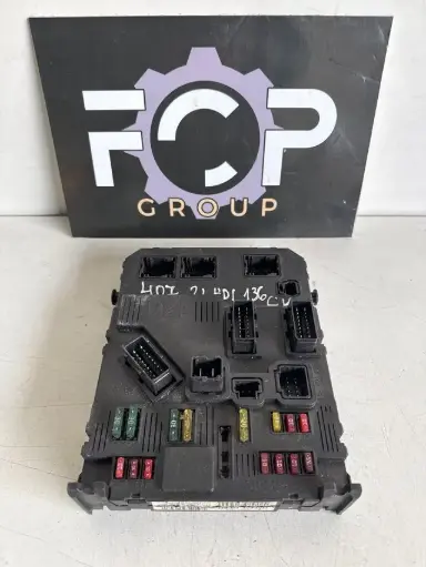 [BSI0067] Caja de reles / fusibles BSI-S02-00 Peugeot 407 Referencia original: 9655708380 / S120104700