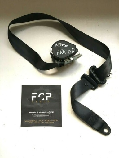[CEIN0031] Cinturón de seguridad trasero derecho Citroen Nemo